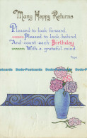 R655940 Many Happy Returns. Pleased To Look Forward. 1933 - Monde