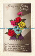 R655941 For My Sister Birthday. RP. Postcard. 1930 - Monde