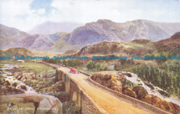 R655252 Pass Of Nant Ffrancon. Valentine. Art Colour. Brian Gerald - Monde