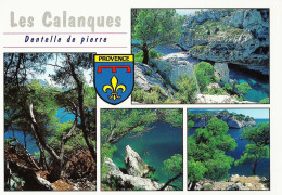 *CPM - 13 - LES CALANQUES - Multivue - Blason - Other & Unclassified