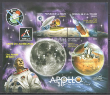 Vk052 2020 Space Apollo Next Giant Leap Apollo 11 Exomars Buzz Aldrin Kb Mnh - Autres & Non Classés