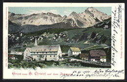 AK St. Christof Auf Dem Arlberge, Strassenpartie Mit Gasthof  - Andere & Zonder Classificatie