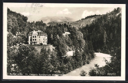 AK Spittal A. Dr., Dr. Fasan`s Sanatorium Marienheim  - Autres & Non Classés