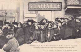 64 - BIARRITZ - LA REINE NATHALIE PENDANT LES MANIFESTATIONS RELIGIEUSES - Biarritz