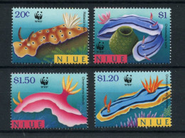 Niue - 1999 - Marine Life: Nudibranches - Yv 702/05 - Vie Marine