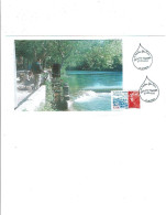 84 AVIGNON Fête Du Timbre 27/02/2010 L'EAU - La Sorgue Au Partage Des Eaux à L'ISLE SUR LA SORGUE 1365 - Commemorative Postmarks