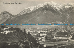 R655299 Innsbruck Vom Berg Isel. Raum Fur Mitteilungen. C. L. I - World