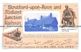 R655307 Stratford Upon Avon And Midland Junction Railway. Anne Hathaway Cottage. - World