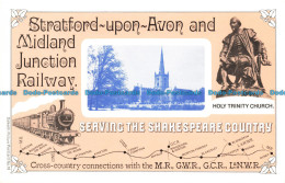 R655308 Stratford Upon Avon And Midland Junction Railway. Holy Trinity Church. D - World