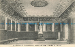 R655312 Dauphine. Couvent De La Grande Chartreuse. La Salle Du Chapitre. A. V - World