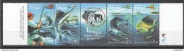 Fat048 2001 Tonga Fishing Marine Life Fauna #1600-3 Mnh - Vie Marine