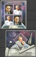 Pe542 2013 Space Exploration Sergey Korolev Kb+Bl Mnh Stamps - Other & Unclassified