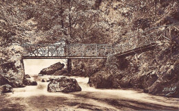 *CPA  - 19 - GIMEL LES CASCADES - Gentil Petit Pont Sur La Montane - Other & Unclassified