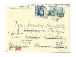 SPAIN ESPANA - COVER TO GERMANY REDIRECTED CENSORE CENSURE MULTIPLE CENSOR MARKS - Sonstige & Ohne Zuordnung