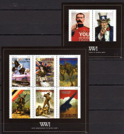 Nevis - 2014 - 100th Anniversary WWI - Yv 2418/23 + Bf 337 - Guerre Mondiale (Première)