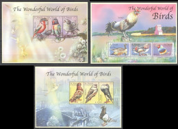 Pk155 St.Vincent Fauna The Wonderful World Of Birds 3Kb Mnh Stamps - Autres & Non Classés