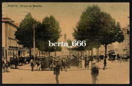 Porto * Praça Da Batalha * Circulado 1915 - Porto
