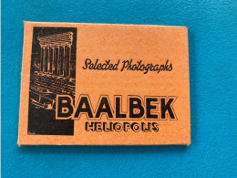 Petit Carnet - Baalbek Selected Photographs - Heliopolis - Liban