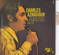 CHARLES AZNAVOUR - FR EP - LES JOURS HEUREUX + 2 - Sonstige - Franz. Chansons