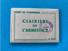 Petit Carnet - Clairière De L'Armistice 12 Vues Compiegne - Compiegne