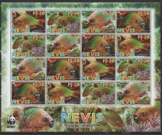 Nevis - 2007 - Fish - Yv 1938/41 (x4) - Poissons