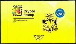 Austria 2021 Crypto Stamp 3.1 Cat Sealed UNOPEND/UNGEÖFFNET (**) - Unused Stamps