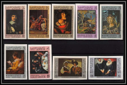 Aden - 1089 Mahra State N°48/56 B Tableau Paintings 1967 Gauguin Botticelli Van Dyck Non Dentelé Imperf ** MNH - Other & Unclassified