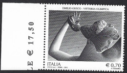 Italia, Italy, Italie, Italien 2013; Scultore Emilio Greco: “Vittoria Olimpica”. - Skulpturen