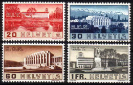 1938 Zu 211-214 / Mi 321-324 / YT 307-310 ** / MNH SDN + BIT SBK 25 CHF Voir Description - Unused Stamps