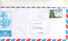Timbre , Stamp " Monument : 25 è Anniversaire Handicap International " Sur Lettre , Cover , Mail Du 18/07/2008 - Cambodge