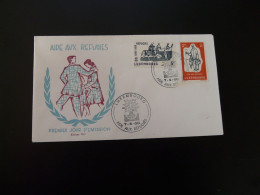 FDC Année Mondiale Du Réfugié World Refugee Year Luxembourg 1960  - Réfugiés