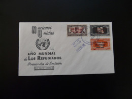 FDC Année Mondiale Du Réfugié World Refugee Year Panama 1960  - Flüchtlinge