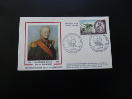 FDC Maréchal Soult Duc De Dalmatie St-Amans 81 Tarn 1969 - Napoleón