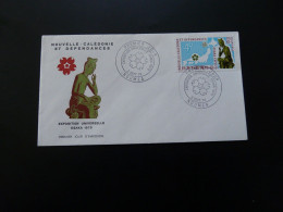 FDC Exposition Universelle Osaka World Fair Nouvelle Calédonie 1970 - FDC