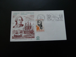 FDC Amiral De Grasse Flamme Concordante 06 Le Bar Sur Loup 1972 - Unabhängigkeit USA