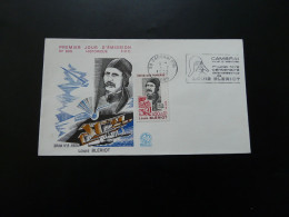 FDC Aviation Louis Blériot Flamme Concordante Cambrai 59 Nord 1972 - Flugzeuge