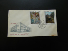 FDC Art Tableau Paintings Musée National Cuba 1973 - Other & Unclassified