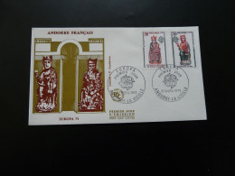 FDC Europa Cept Andorre 1974 - FDC