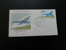FDC Aviation Liaision Aérienne Comores Paris 1975 - Brieven En Documenten