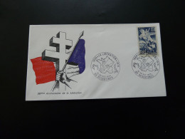 Lettre Commemorative Cover 30 Ans De La Libération Désertines 03 Allier 1974 - WW2