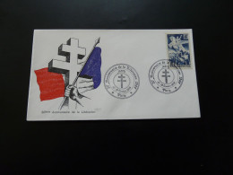 Lettre Commemorative Cover 30 Ans De La Libération De Paris 1974 - WW2