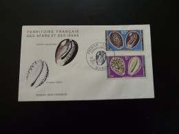 FDC Coquillages Shell Djibouti Afars Et Issas 1977 - Conchiglie