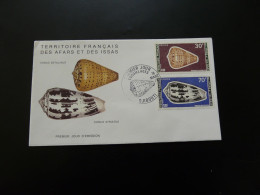 FDC Coquillages Shell Djibouti Afars Et Issas 1977 - Schelpen