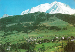 *CPM - 74 - MEGEVE - Plateau Du Mont D'Arbois - Au Fond Mont-Blanc Et Aiguille Du Midi - Megève