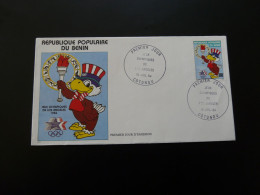 FDC Jeux Olympiques Los Angeles Olympic Games Benin 1984 - Ete 1984: Los Angeles