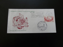 Lettre Cover Syndicat Viticole Vin Wine Flamme Concordante St-Emilion 33 Gironde 1984 - Wines & Alcohols