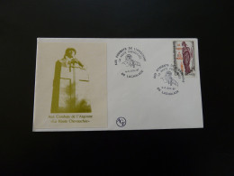 Lettre Commemorative Cover Combats De L'Argonne Lachalade 55 Meuse 1987 - WO1