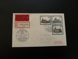 Entier Postal Registered Stationery Leutenberg DDR 1987 - Enveloppes - Oblitérées