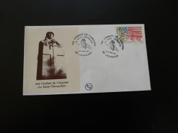 Lettre Commemorative Cover Combats De L'Argonne Lachalade 55 Meuse 1987 - WW1