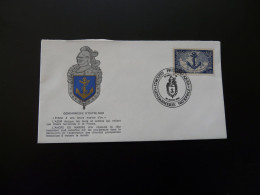 Lettre Illustrée Ancre De Marine Gendarmerie D'Outre Mer France 1990 - Polizia – Gendarmeria